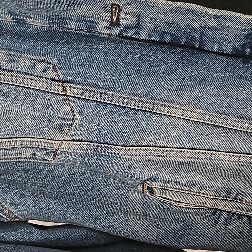 FREE PEOPLE DENIM JACKET - Picture 3 of 4